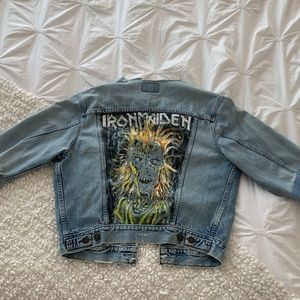 Iron Maiden Hand Painted Denim Jacket